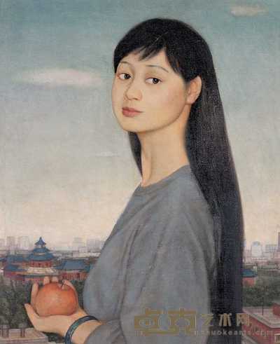 徐小东 人物 60×50cm